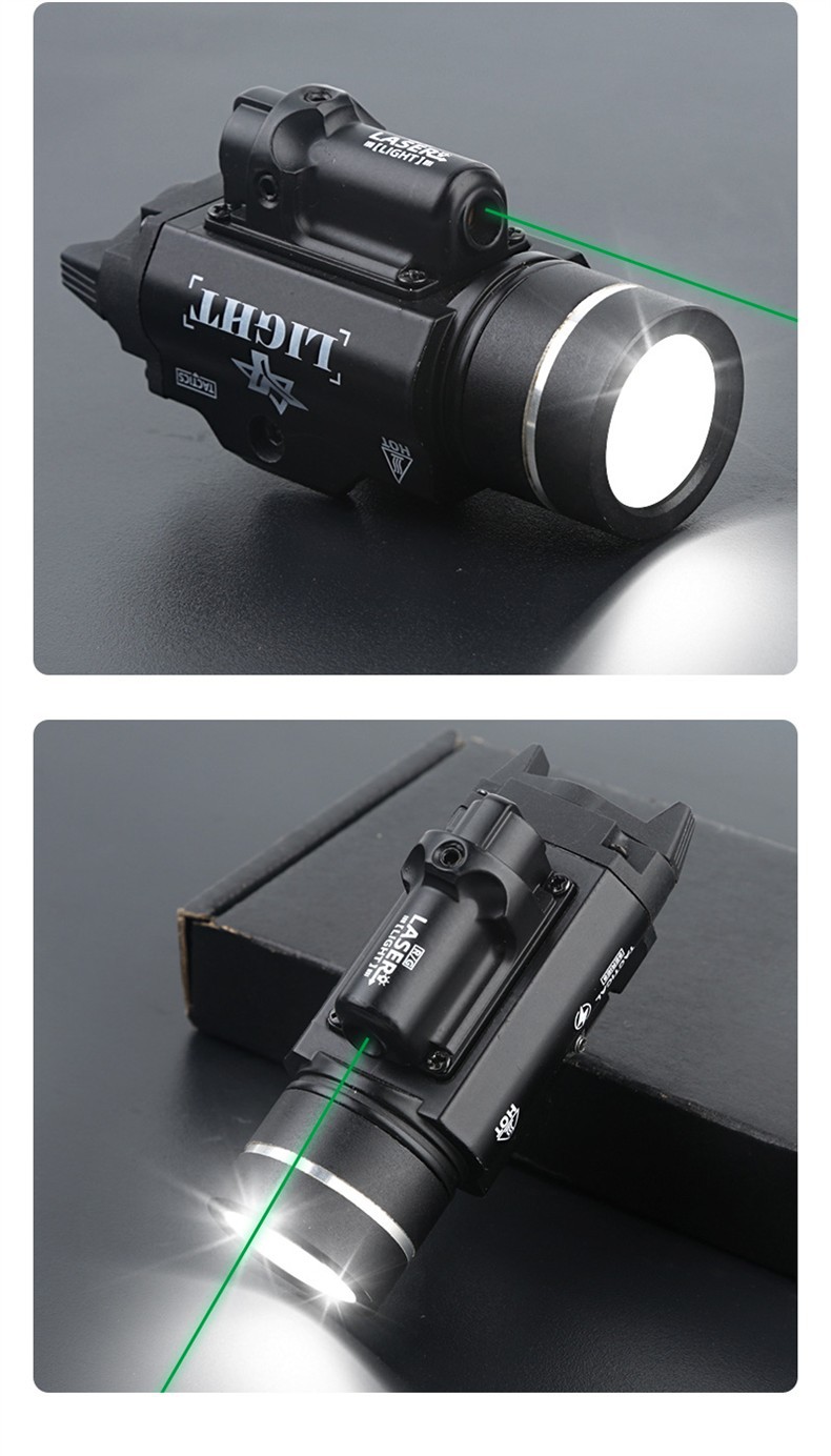 TLR-1 metal outdoor flashlight, high-lumen strong light for stream illumination, toy accessory, G17 accessory