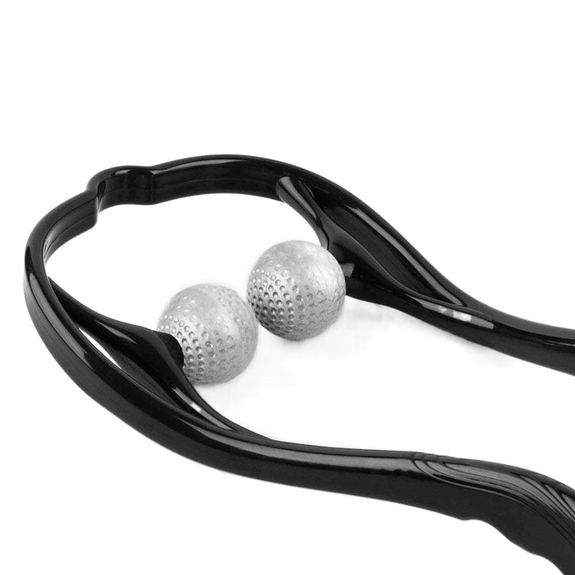 Многофункциональный шейный массажер для позвоночника Домашний зажим для шеи Ручное разминание Меридиан Массажный мяч Офисный Массажер для мышц