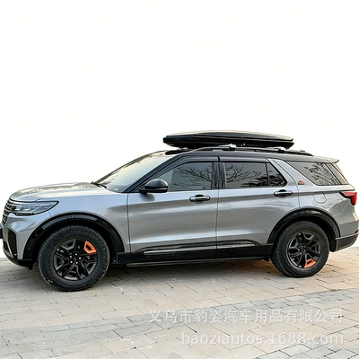 Suitable for Ford Explorer Edge Roof Luggage Box, Ruiji Lingrui Off-Road Vehicle Modified Travel Box, Flat Type