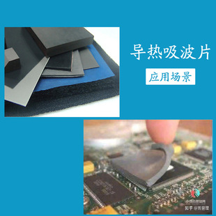 Manufacturer Customized Digital Absorbing Material Wireless Absorbing Sheet Magnetic Absorbing Wireless Absorbing Silicone Shielding Material
