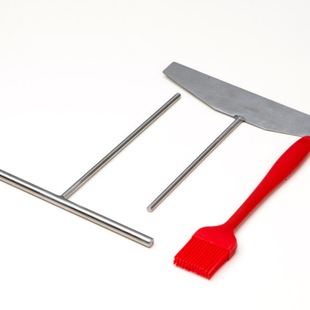 Stainless Steel Spatula Pancake Tool Scraper Rake Egg Pancake Griddle Non-Stick Pancake Pan Pancake Maker Hand Pancake