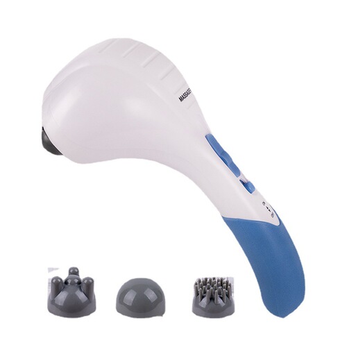 Cartoon Dog Dual-Head Powerful Massager Spinal Comb Multi-Function Household Electric Handheld Hammer Vibration Massager