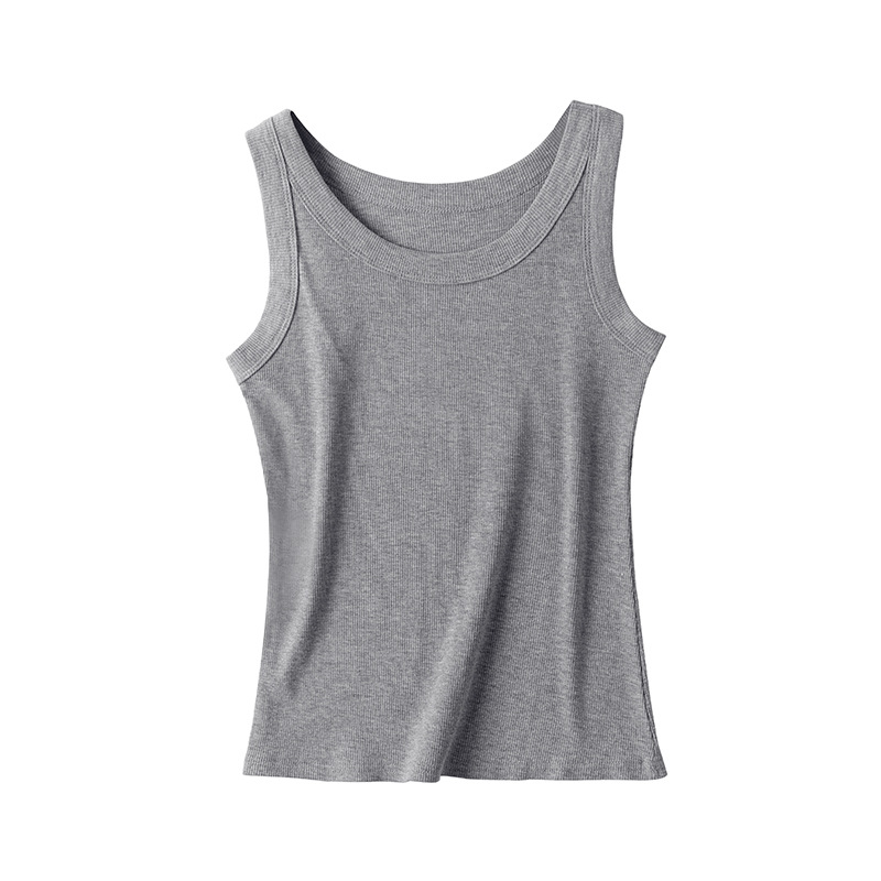 Gran tamaño ligeramente gordo mm ancho correa para el hombro sin mangas slim-fit anti-brillo camisola mujer verano interior ropa exterior camisa de fondo superior