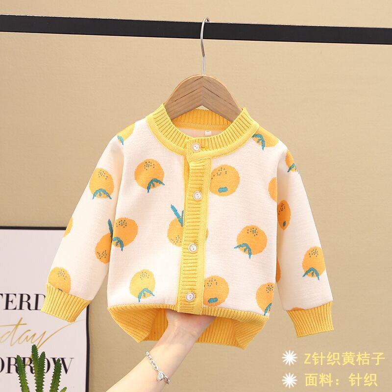 24 Z knitted yellow orange