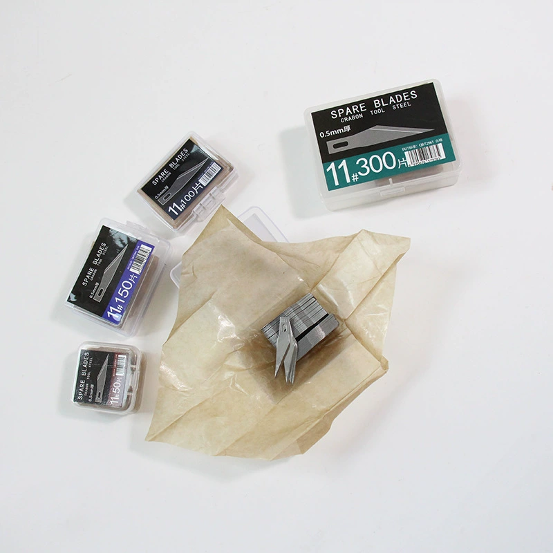 Лезвие ножа для гравировки лезвие универсальный нож для ручки в штучной коробке 300 лезвия 11 # лезвие лезвия для ручки утолщение 0,5 мм острое лезвие