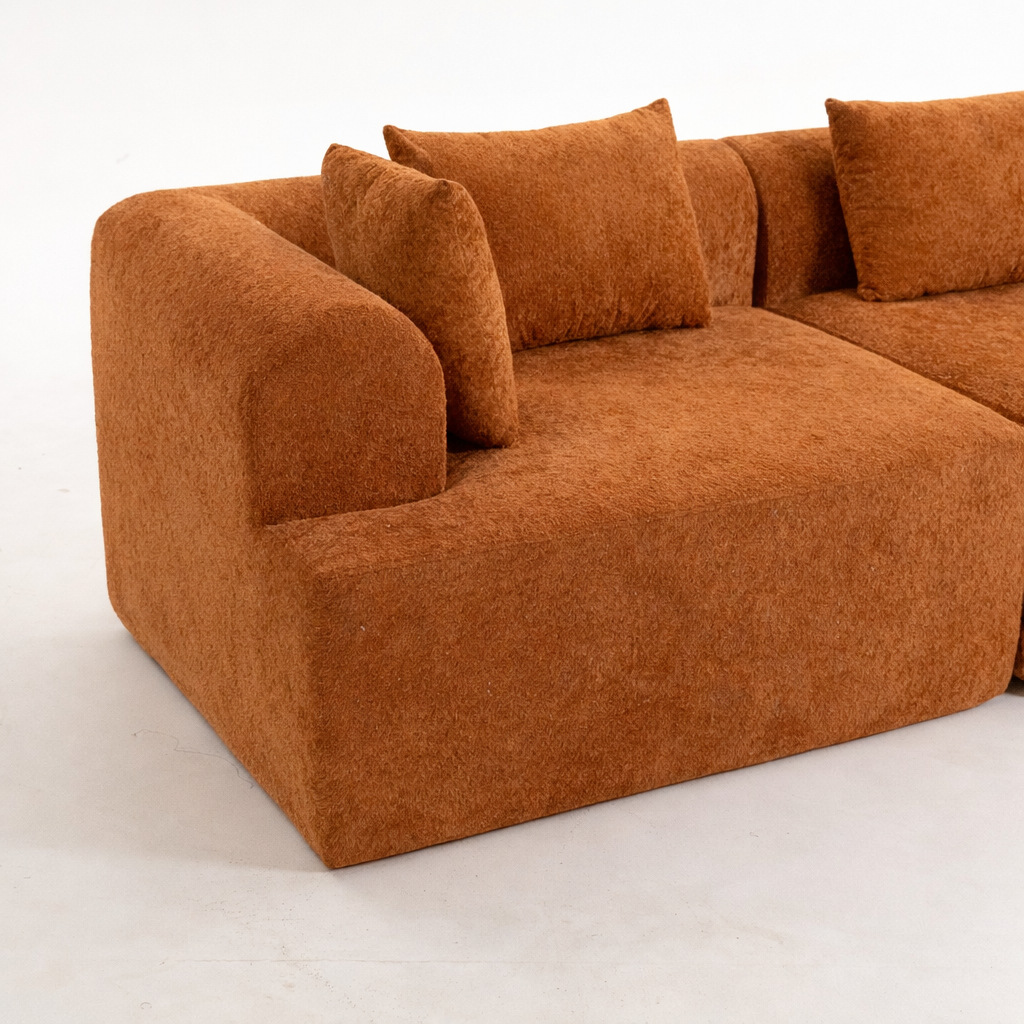 Marca cortina de leche Chenille otoño y invierno personalizada tela de sombreado de alta temperatura sala de estar