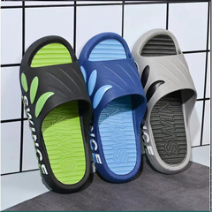 Summer New Sport Silent Plastic Soft Rubber Home Indoor Outdoor Wear Fashion Soft Men's Slippers