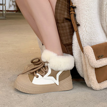 �A�^���ƴɫϵ���Ӻ�ѩ��ѥ~�����¿�ţƤƽ���и���ѥ��aŮѥ