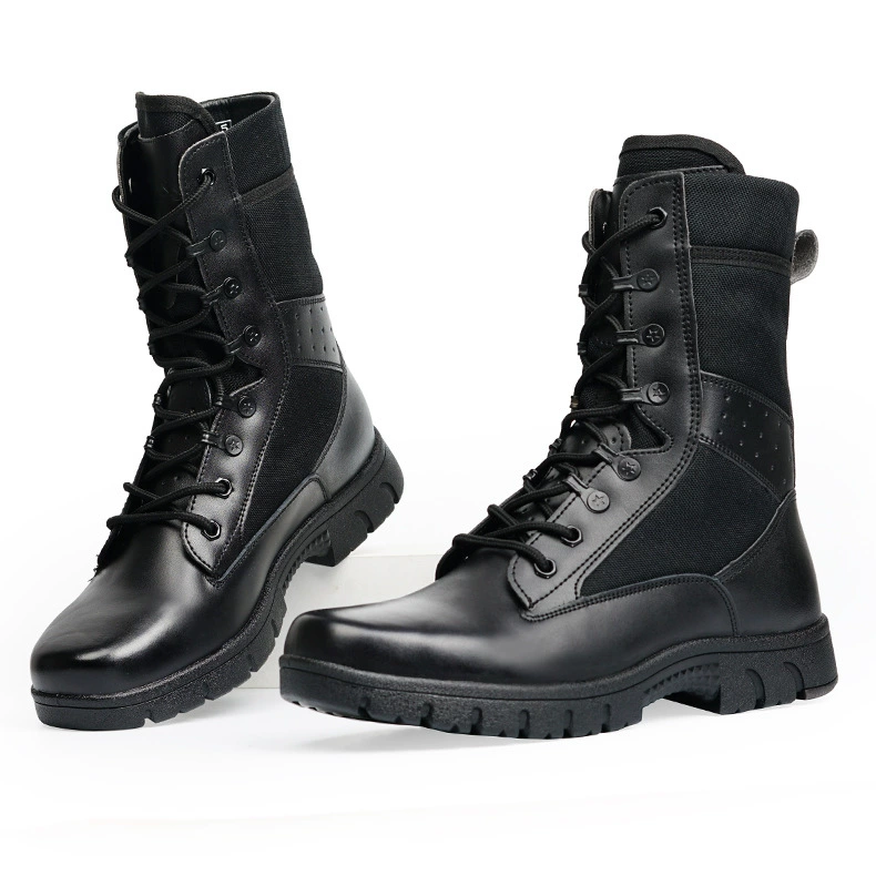 Summer breathable wear-resistant tactics boots for training