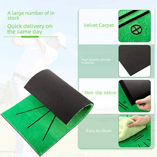 Golf batting mat golf batting mat indoor swing practice device golf training supplies