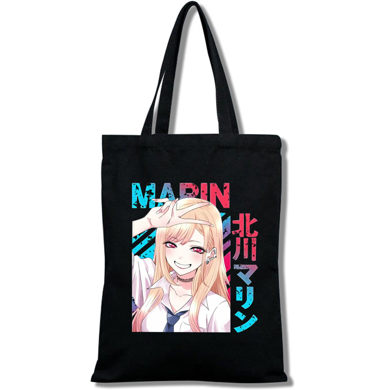 更衣人偶坠爱河 My Dress-Up Darling 休闲外出大容量帆布购物袋