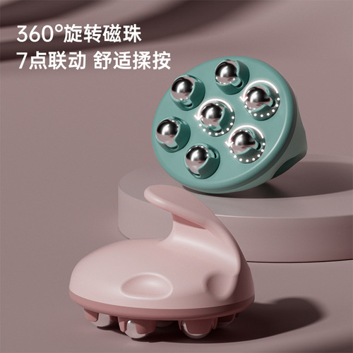 New Dragon Ball Rolling Ball Abdominal Massager for Slim Waist and Calves Muscle Relaxation Magnetic Body and Leg Acupoint Brush