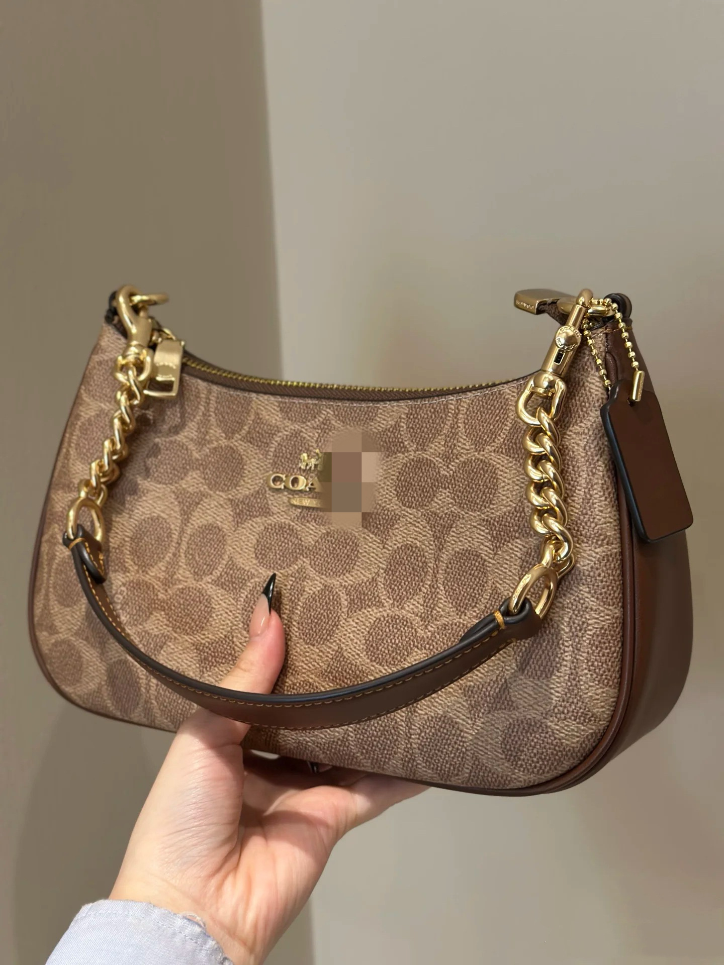 Kou Jia C casa de alta calidad nuevo clásico viejo bolso de axila bolso diagonal de un solo hombro bolso de mahjong nuevo bolso