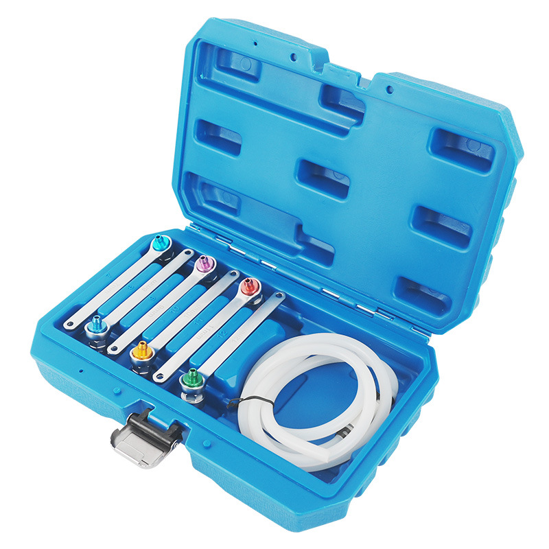 7-Piece Set of Brake Wrenches, Oil Drain Screw Wrenches, Oil Drain Socket Wrenches, Brake Exhaust Wrenches