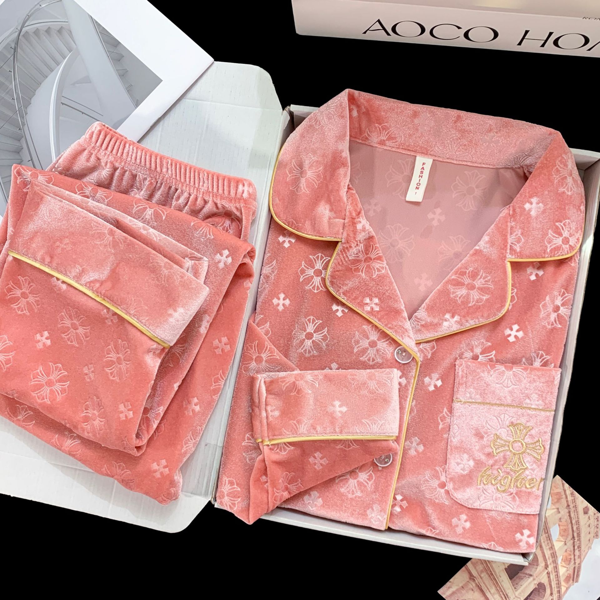 5028#핑크 크롬하츠 - 여성용