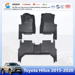 Export quality 3.5MM Toyota Hilux factory wholesale custom TPE car floor mats