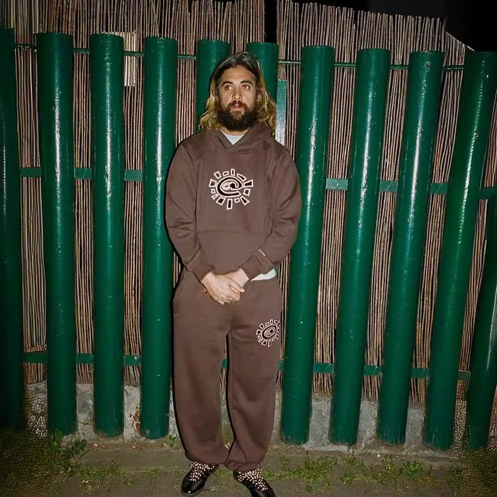 ADWYSD DO WHAT YOU SHOULD DO Sun Roll Basic Style Plush Sleeve Pants Winter