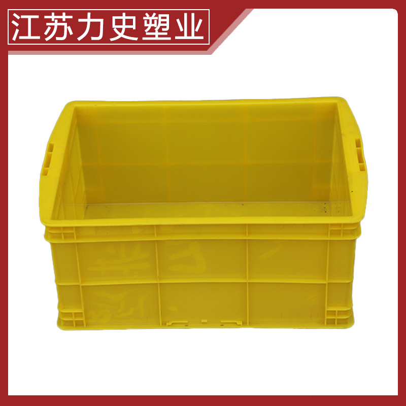 Caja de plástico grueso caja logística rectangular con cubierta caja caja marco giratorio fábrica caja de plástico historia de fuerza personalizada al por mayor image 3