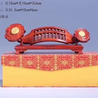 Махагониевые украшения Ruyi Abacus, поделки из цельного дерева, украшения из дерева, фэн-шуй, креативные подарки, украшения для интерьера