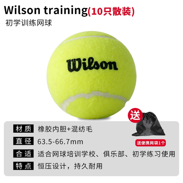 Wilson training balls 10 bulk balls