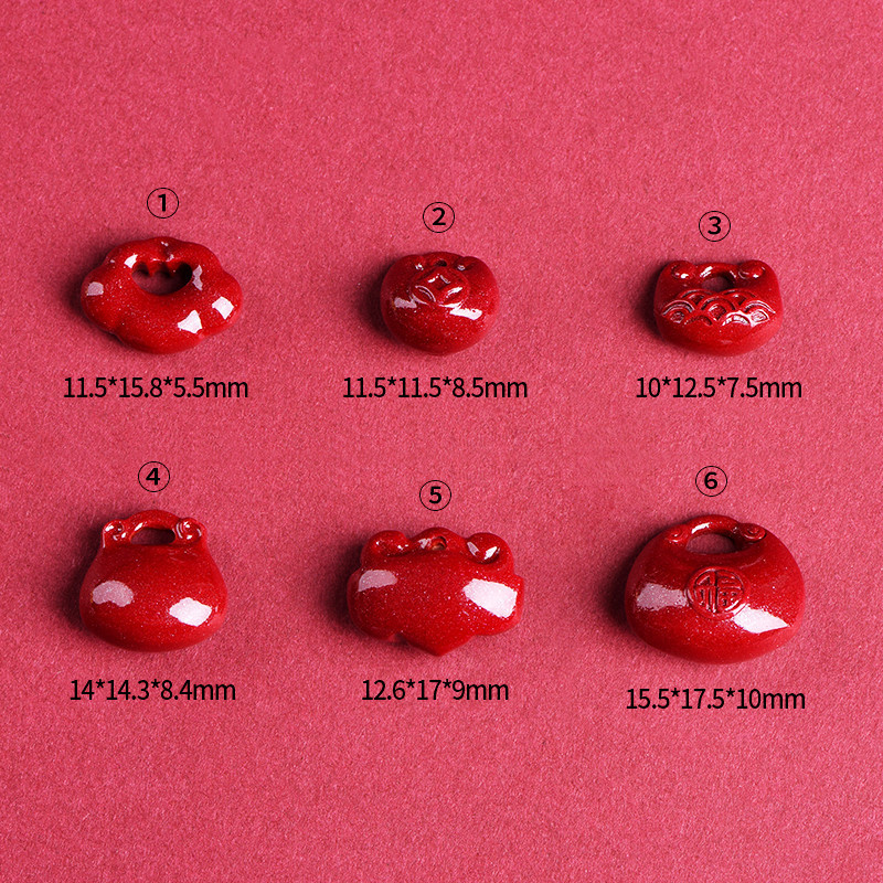 Защитный амулет, цвета киновари