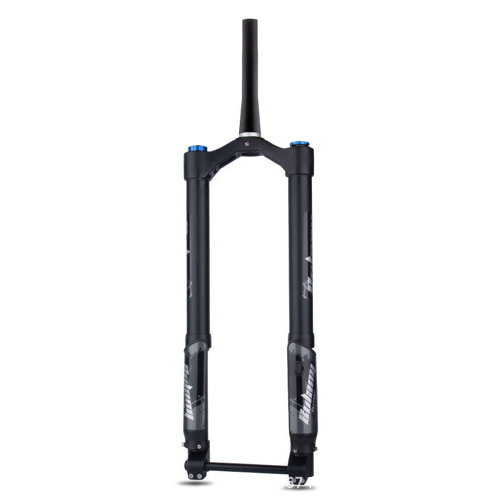 Bolany bicicleta de montaña inversa tenedor amortiguación amortiguador de ajuste tenedor DH downhill frente tenedor barril eje 150*15mm