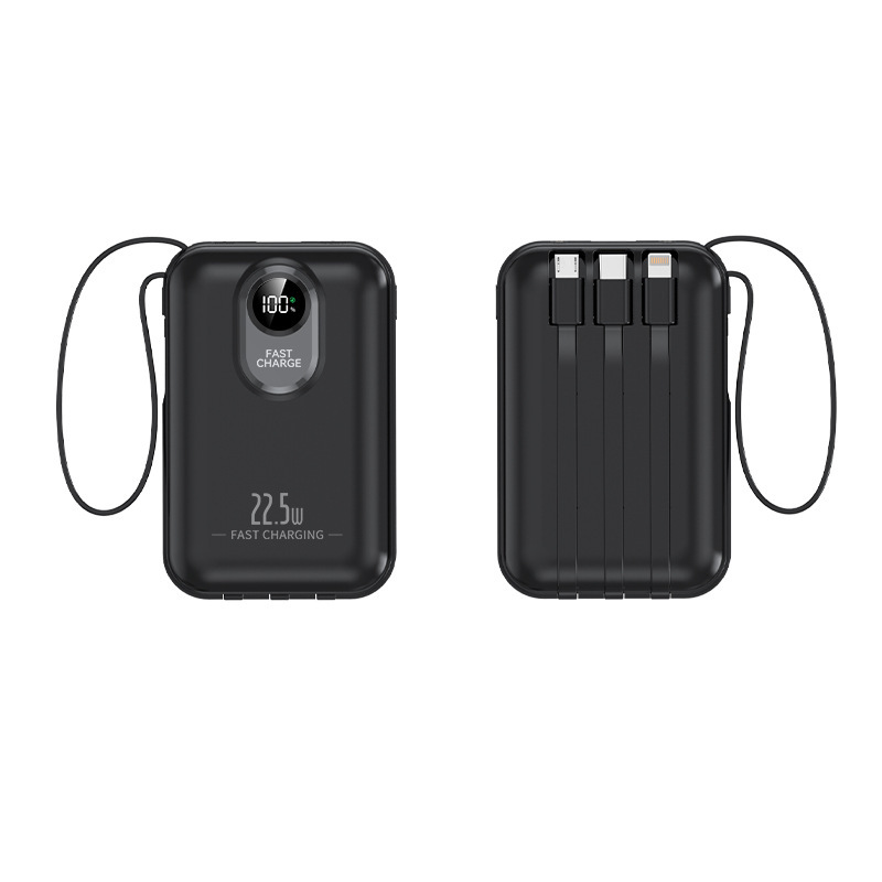 国境を越えた高価値超高速充電パワーバンク 20000mah 大容量ポータブル電源ギフト (ケーブル付き)|undefined