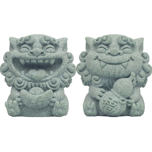 National trend wind lion table decoration mascot ornaments creative tea pet micro landscape bonsai fish tank landscaping ornaments