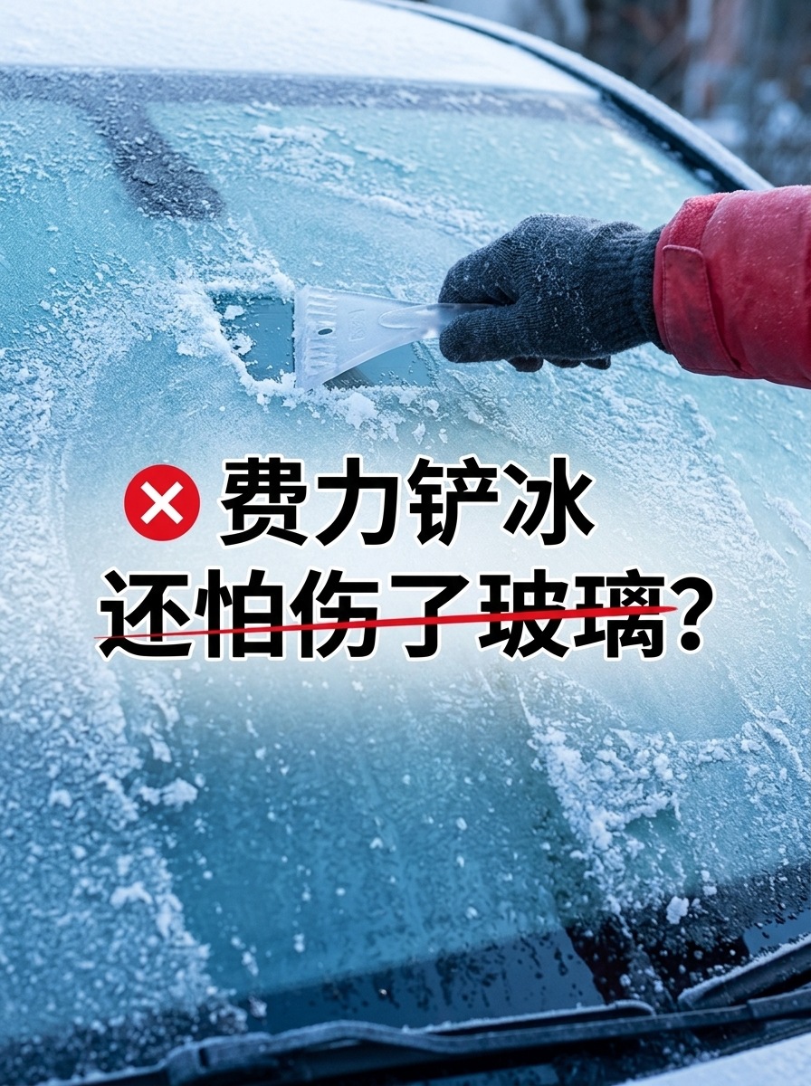Car snow cover for the front windshield, winter snow protection cover, thickened car cover, half cover for frost and snow protection