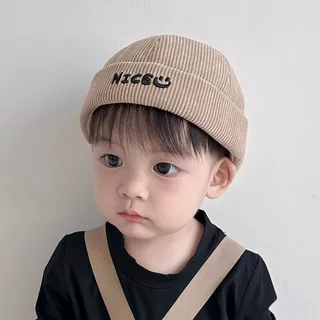 宝宝帽秋冬季小孩地主帽婴儿瓜皮帽男童女童雅痞帽儿童春秋帽子潮
