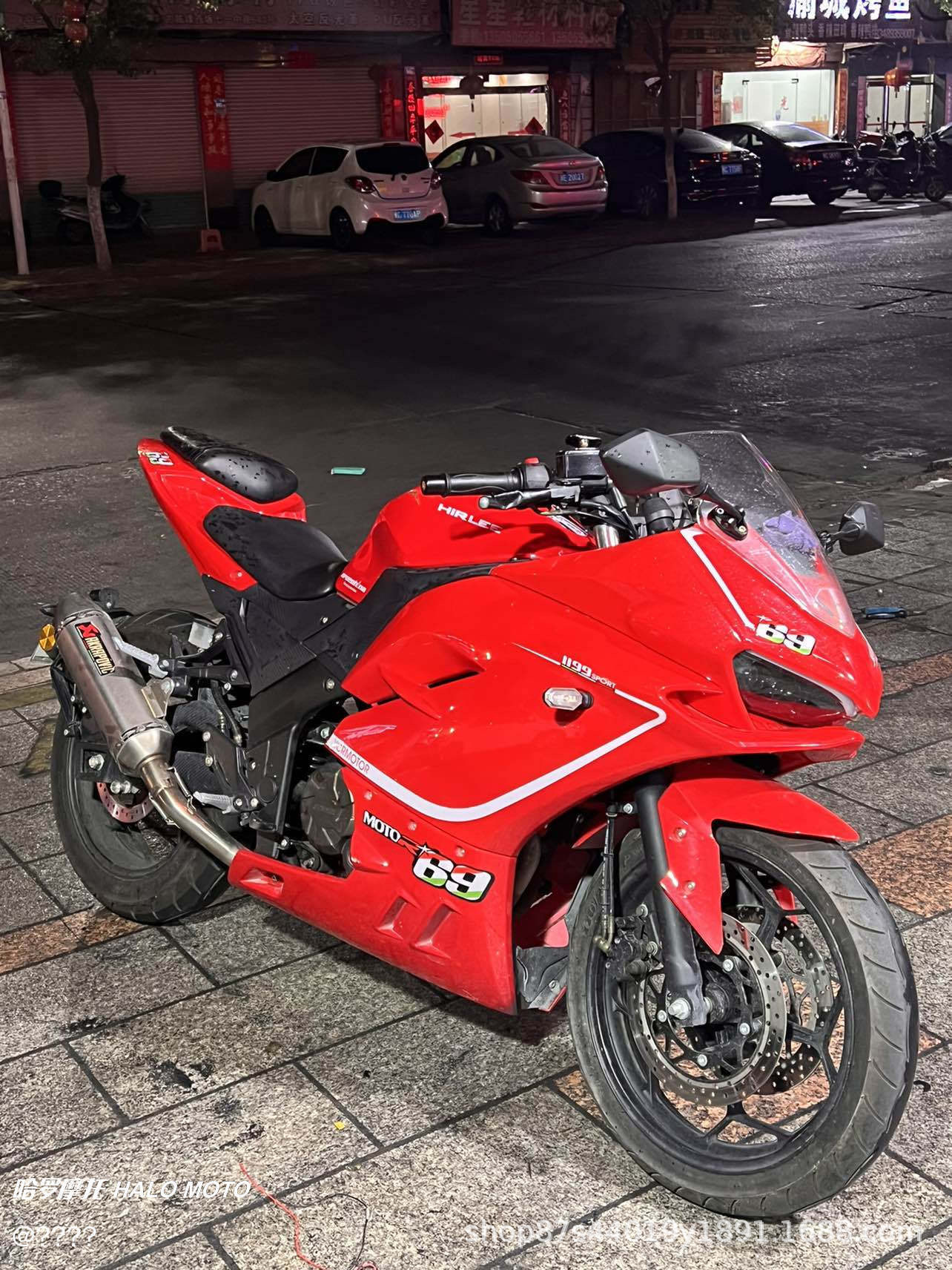 Export-oriented Jiaolong scooter motorcycle, dual-cylinder racing replica, Horizon sportbike, adult gasoline-powered sportsbike