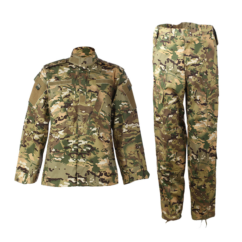 Venta directa de fábrica al aire libre de los fanáticos militares estadounidenses, trajes de entrenamiento de combate especiales, trajes de ACU de segunda generación, trajes de camuflaje para hombres genuinos