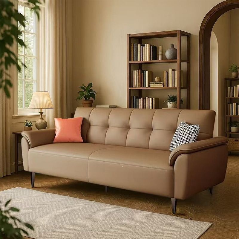 Cat-Scratch Fabric Multifunctional Modern Minimalist Living Room Single Folding Sofa Bed for Small Apartments