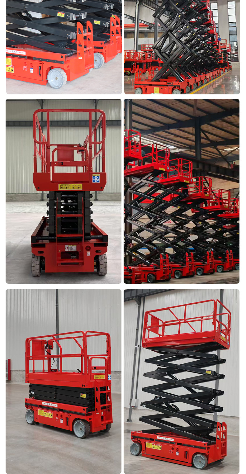 Fully self-propelled lift from the source factory, mobile scissor lift, electric self-propelled lift