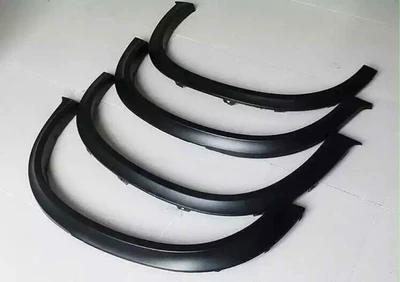 08-18 BMW X5 E70 F15 modified X5 widened fender flares, wide-body fender flares, X5M fender flares, anti-scratch guard strips (Wheel eyebrow) - 08-13-bmw-x5-e70-wide-body-wheel-arches-matte-finish