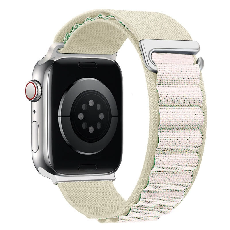 Apple, нейлоновый ремешок для часов, "Mountain cloud" чай, 49 мм