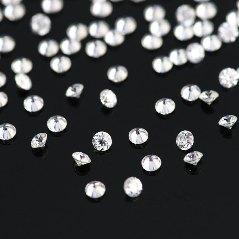 Moissanite Small Diamonds 0.8MM-3.0MM Cr...