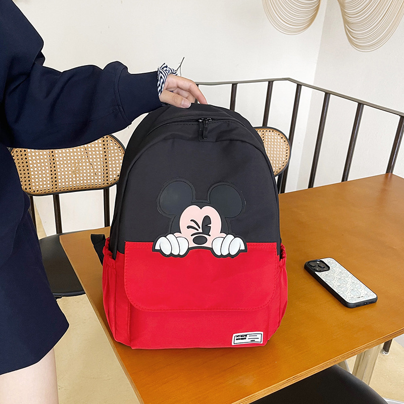 Nuevas mochilas de dibujos animados transfronterizos, mochila de alta capacidad, mochila de escolares, mochila de viajes en el campus.