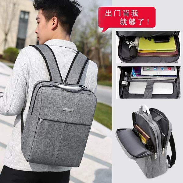 Expandable backpack with logo printing, dry and wet separation, multifunctional travel bag, business laptop backpack for boarding, wholesale