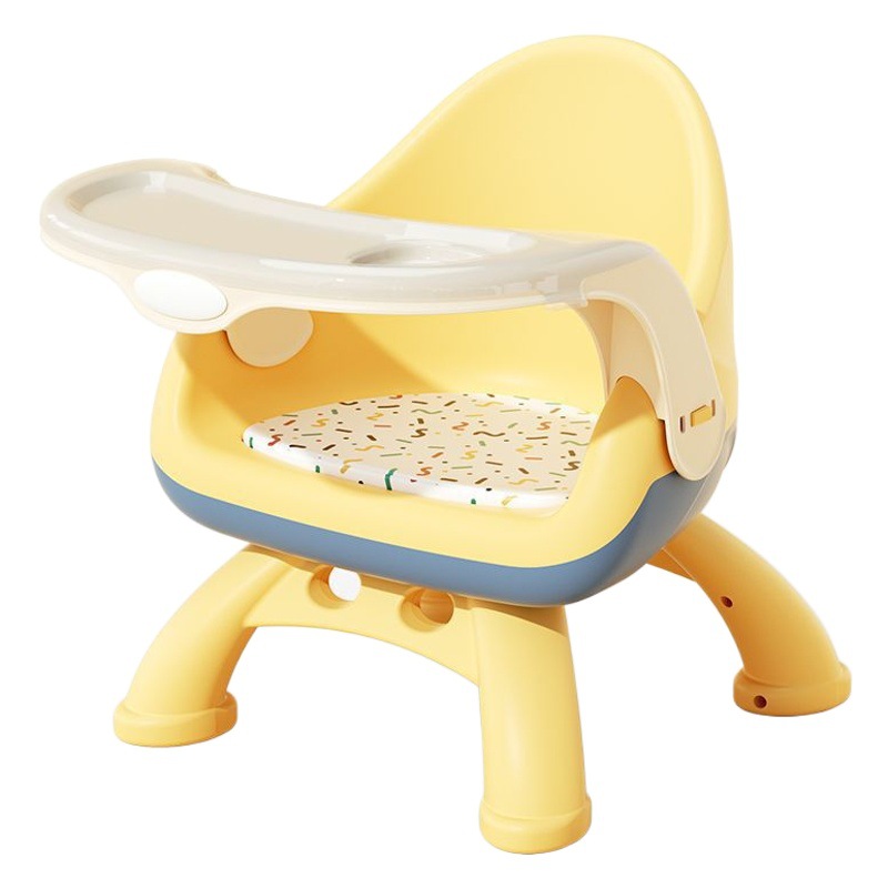 Children's Dining Chair Baby's Eating and Calling Chair Baby Multi-function Seat Household Small Dining Chair Bench Backrest Dining Table