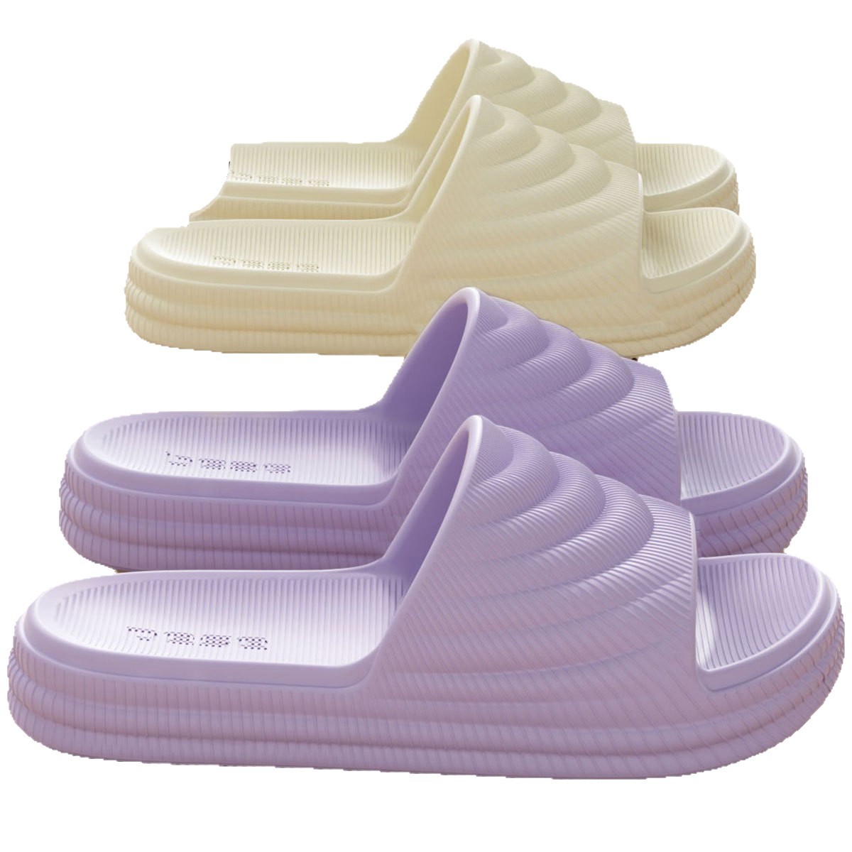 Zapatillas frías de piso grueso para dama de verano dentro y fuera del baño usar EVA antideslizante antiolor simple zapatillas sólidas para hombre image 6