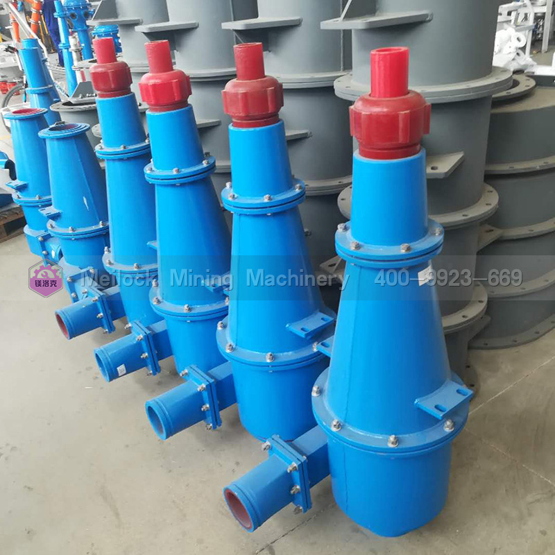 聚氨酯旋流器泥沙分离器水力除砂固体分离设备耐磨尘沙嘴矿山专用