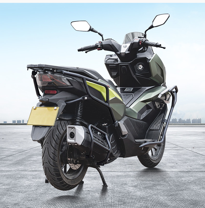 Suitable for Wuji Sr150R Scooter Front and Rear Bumper Guards, Exhaust Bars, Exhaust Covers, Modification Parts