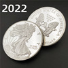 Many years of foreign silver coins in the United States 2024 Freedom Goddess Memorial Coin 2024 Eagle Ocean Coin Coin Memorial Foreign currency