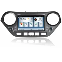 Применимо к Hyundai I10 8-дюймовый бездисковый правый пептид оригинальный автомобильный стиль Автомобильная GPS-навигация Голосовое управление Интеллектуальное Примечание заднего вида