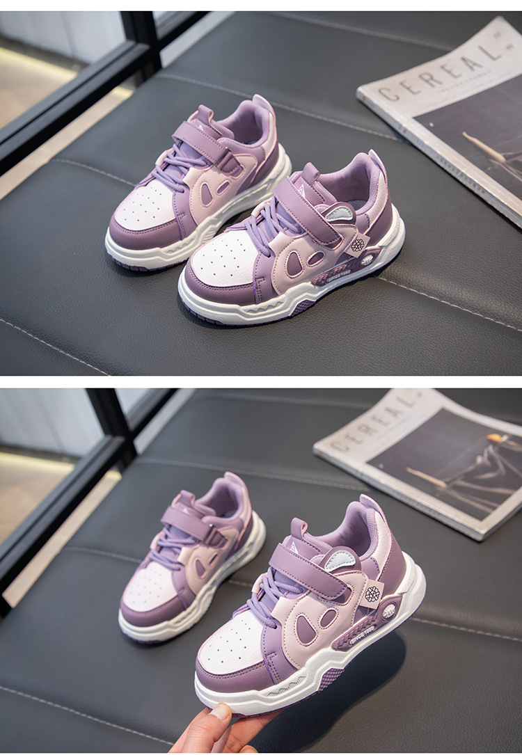 Modische Kindersneaker Mit Klettverschluss Für Mädchen Und Jungen_voghion.com