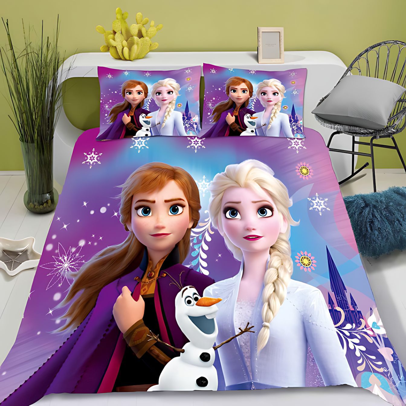 TEMU / JIT comercio exterior transfronterizo adorable patrón AISA impresión digital de alta definición kit de colcha para dibujar