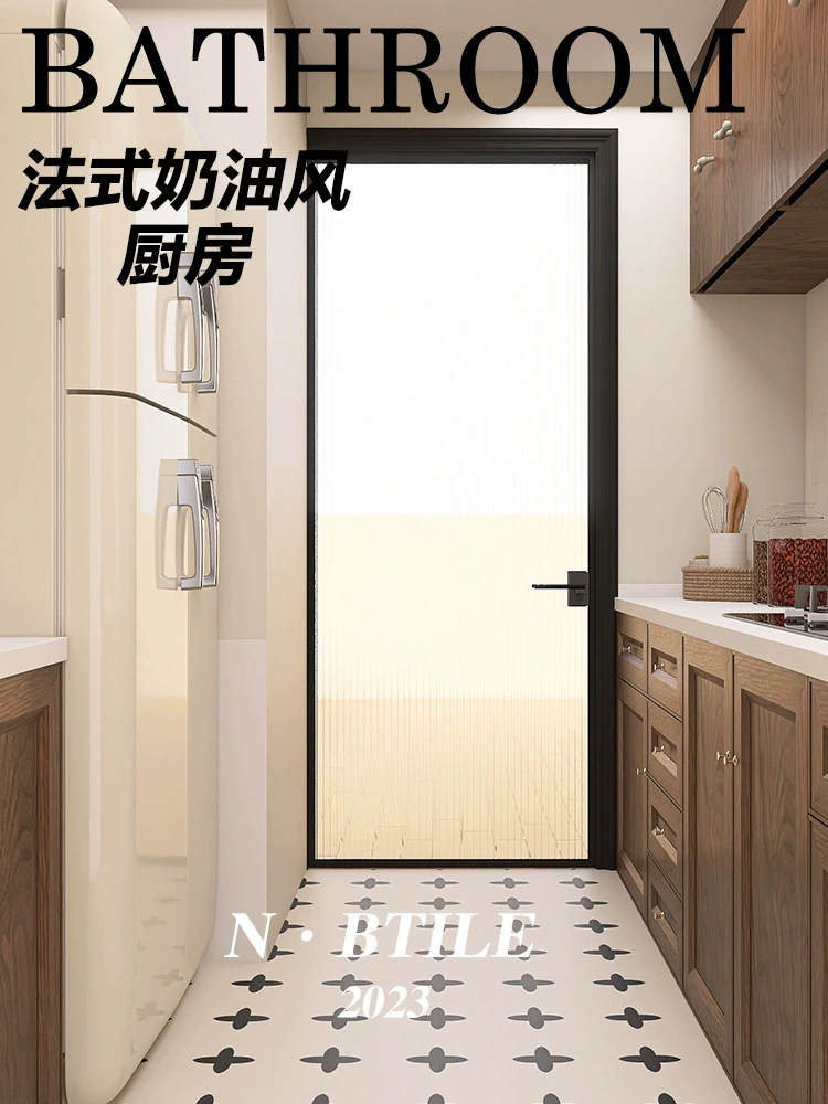 Обои с имитацией плитки для стен ванной комнаты, плинтусная плитка для гостиной, имитация обоев для ванной комнаты, популярные на Xiaohongshu.