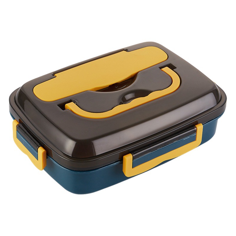 304 caja de almuerzo de acero inoxidable caja de almuerzo aislado estudiante cantina compartimento portátil separado Oficina trabajador lonchera traje