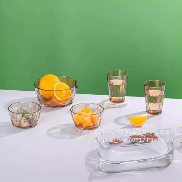 度佰特 Geometric glass tableware, set, Birthday gift